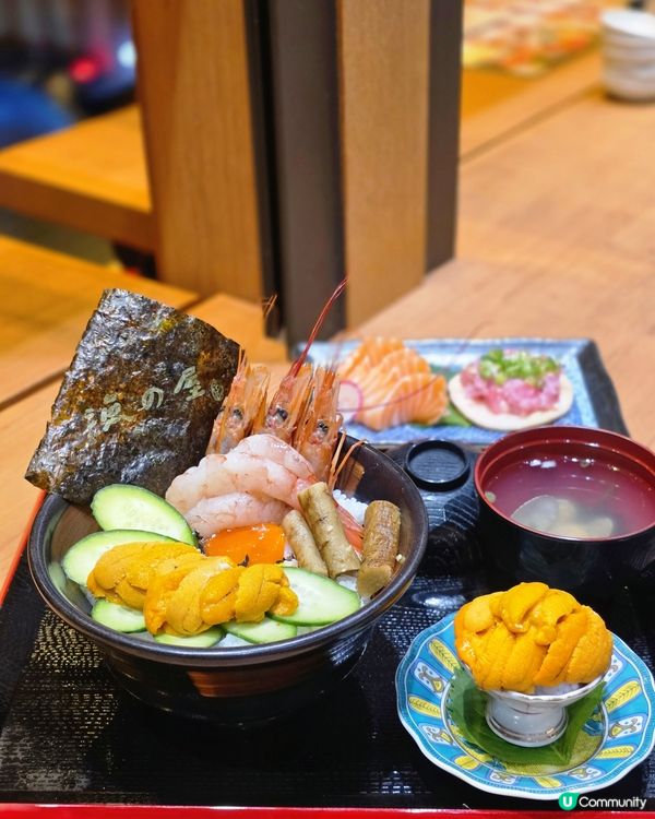 🍣 超高CP值日式丼飯！必試極多海膽山加$5特價刺身
