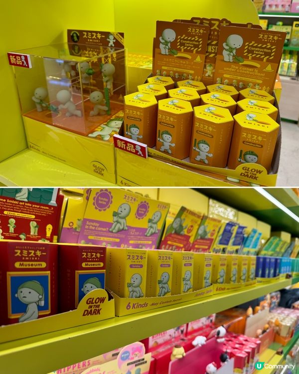 深圳灣萬象城驚現Smiski專門店！夜光小精靈佔領角落