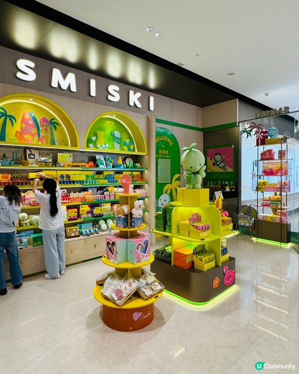 深圳灣萬象城驚現Smiski專門店！夜光小精靈佔領角落