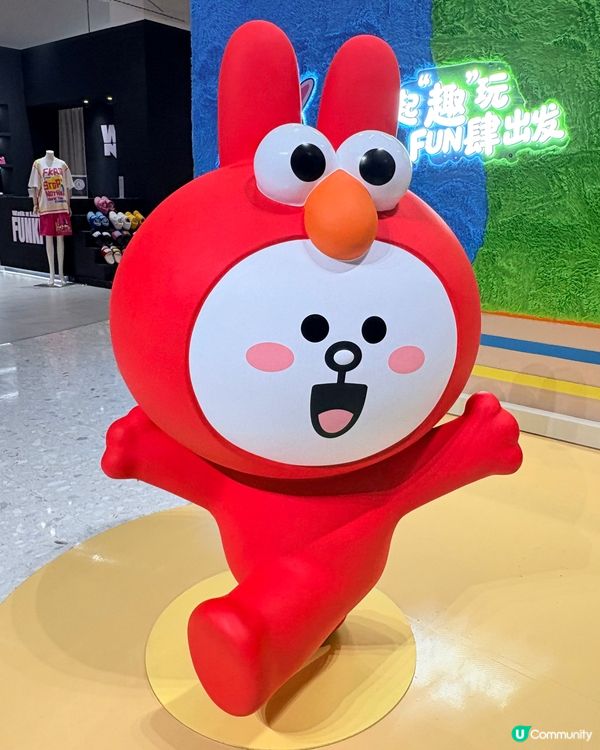 后海匯「芝麻街與LINE FRIENDS」，罕有雙IP聯乘