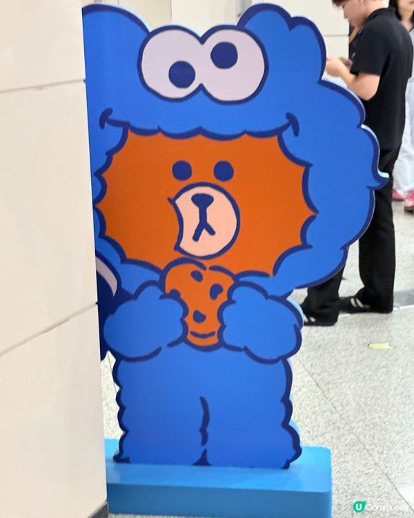 后海匯「芝麻街與LINE FRIENDS」，罕有雙IP聯乘
