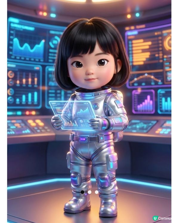 飛飛太空夢 🚀 夢想啟航！ 👧🌌