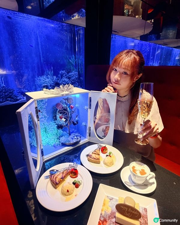 新宿美食｜夢幻水族館餐廳