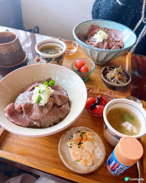 土瓜灣復古Café🌍 火炙半熟和牛定食