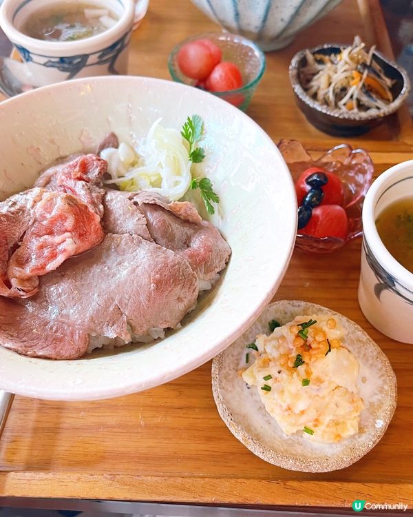 土瓜灣復古Café🌍 火炙半熟和牛定食