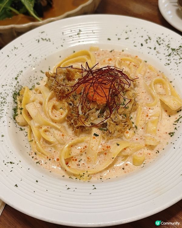太子Cafe⭐️超好食蟹肉明太子意粉🍝