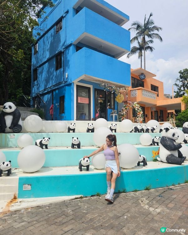 第一次黎馬灣，同咁靚嘅彩色小屋，彩繪壁畫打卡😆😆😆！