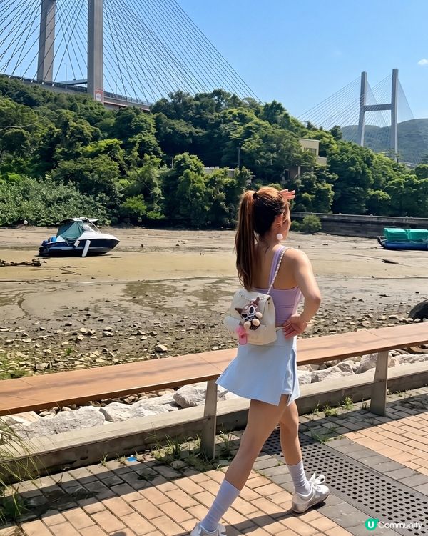 第一次黎馬灣，同咁靚嘅彩色小屋，彩繪壁畫打卡😆😆😆！