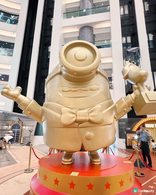Minions荷李活場景現身時代廣場！👾🍿