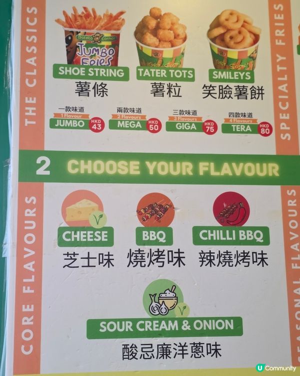 脆炸薯粒