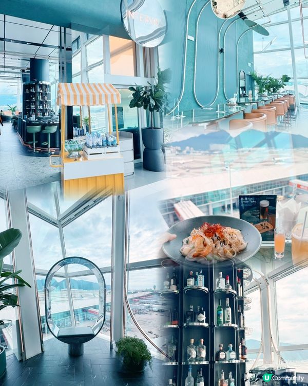 🇭🇰🛬🍹🍽️INTERVALS窗邊高空景觀美爆
