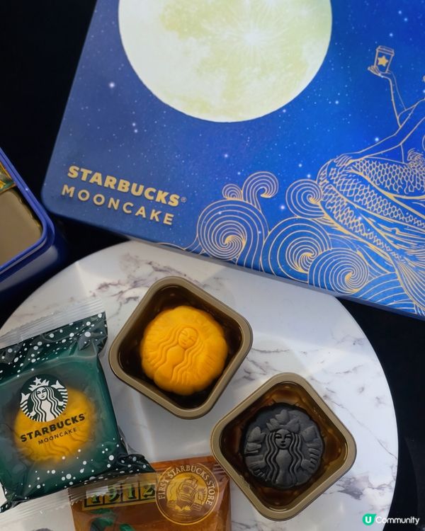 朋友最愛的月餅之一！星巴克咖啡味🤤