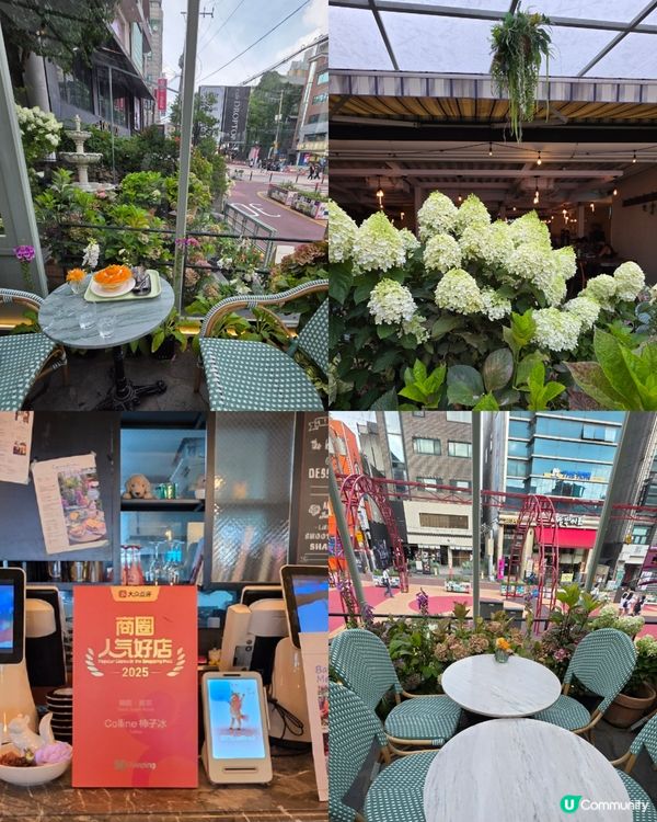 首爾弘大花花Cafe☕️🌸🌸