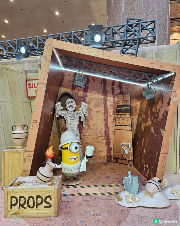 時代廣場的 Minions 迷你兵團展覽來到最後一日（8月3...