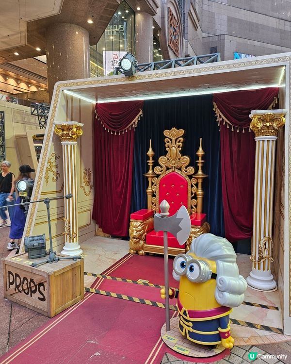 時代廣場的 Minions 迷你兵團展覽來到最後一日（8月3...