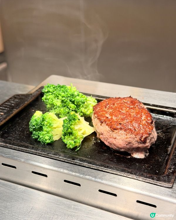 🔥 沙田爆汁漢堡排 🥩 白飯蔬菜免費無限續!