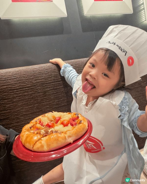 週末放電好去處！小朋友去Pizza Hut化身小小廚師，親手...