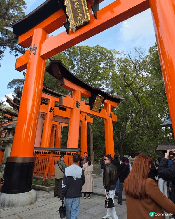 我和家人帶小朋友去京都，清水寺和伏見稻荷大社（狐狸神社）絕對...