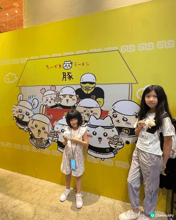 今次我同兩姊妹就挑戰「瘋狂Chiikawa路線」，抱住背囊入...