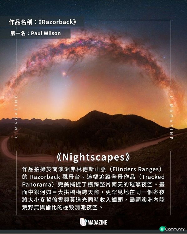 2026國際夜空攝影獎揭曉！30+國家競逐！2,200+作品參賽