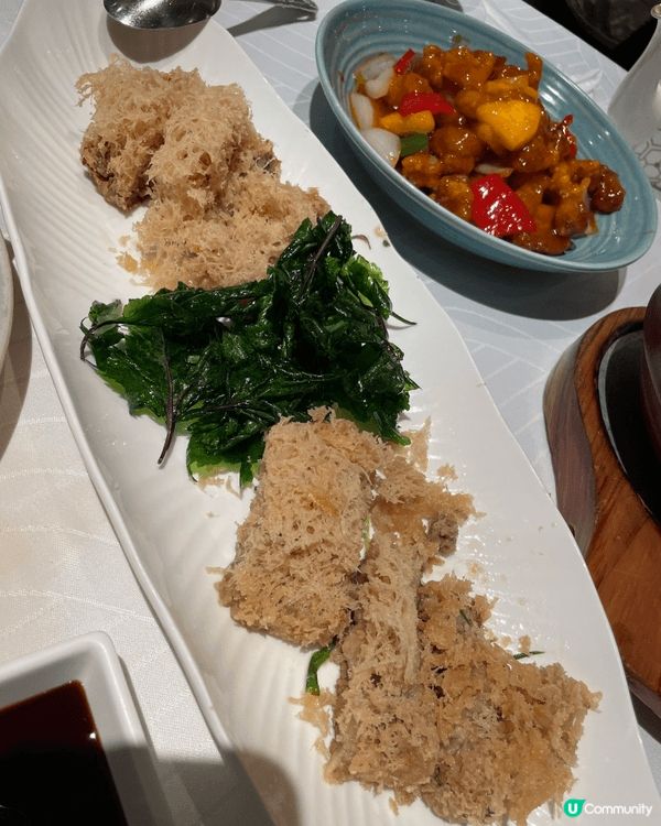潮庭食晚飯