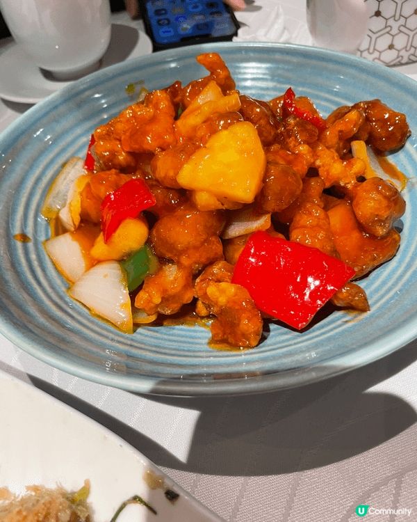 潮庭食晚飯