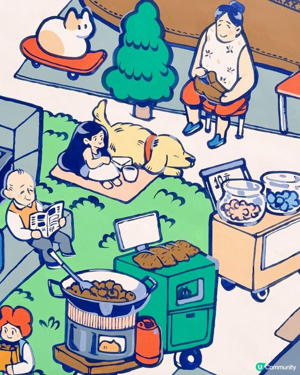 🎨 《時空交錯的觀塘》📍 裕民市集