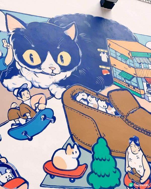 🎨 《時空交錯的觀塘》📍 裕民市集