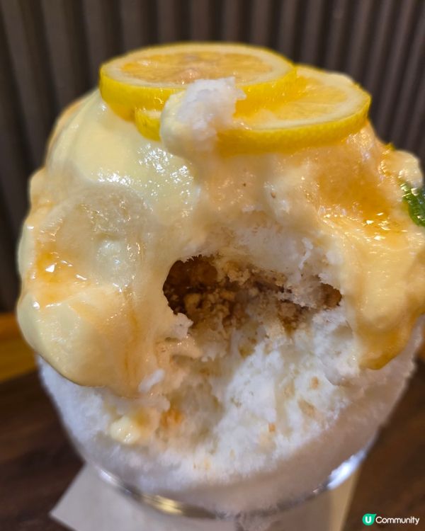 🌟中環人氣刨冰🔥檸檬乳酪味超LIKE！