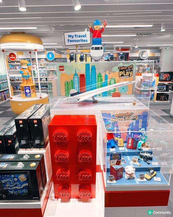 機場LEGO新店！🔥 🇭🇰👜