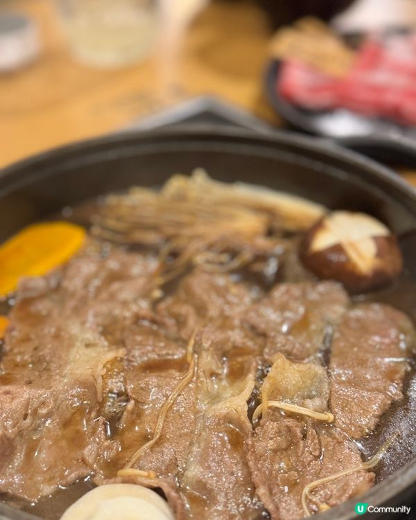 $498二人餐壽喜燒
