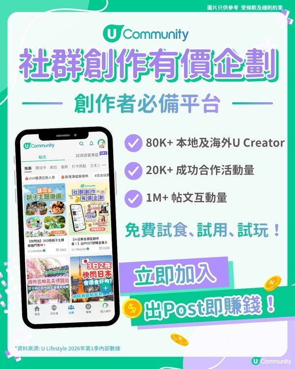 【限時福利⚡】出POST賺現金賞＋送您遊樂場代幣100個‼️