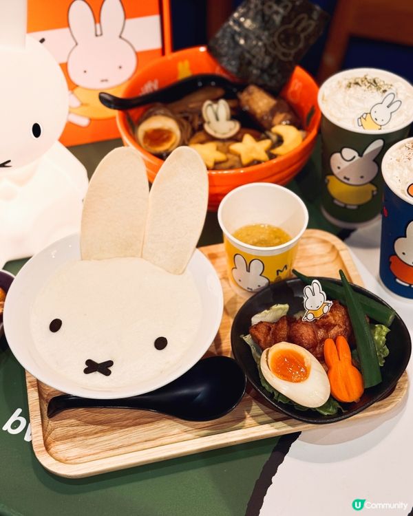 今期Miffy打頭陣！富山麵家拉麵店打卡🤤🍜