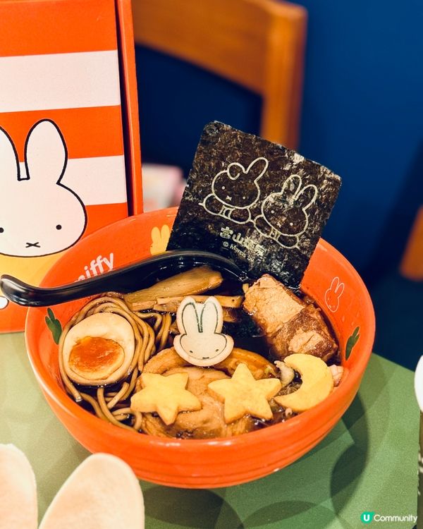 今期Miffy打頭陣！富山麵家拉麵店打卡🤤🍜