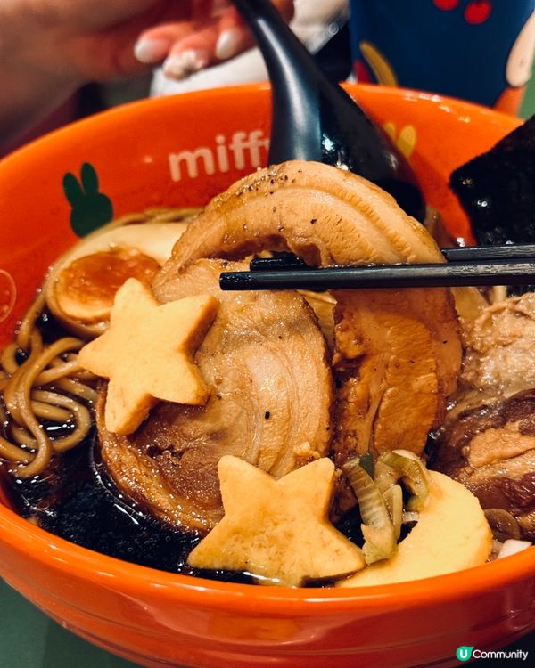 今期Miffy打頭陣！富山麵家拉麵店打卡🤤🍜