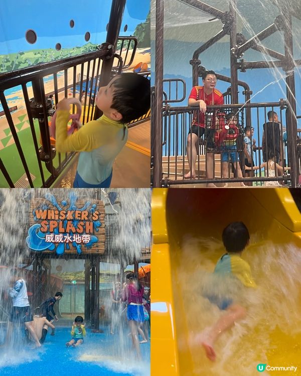 水上樂園一日遊🌊！小朋友放電天堂！🤪