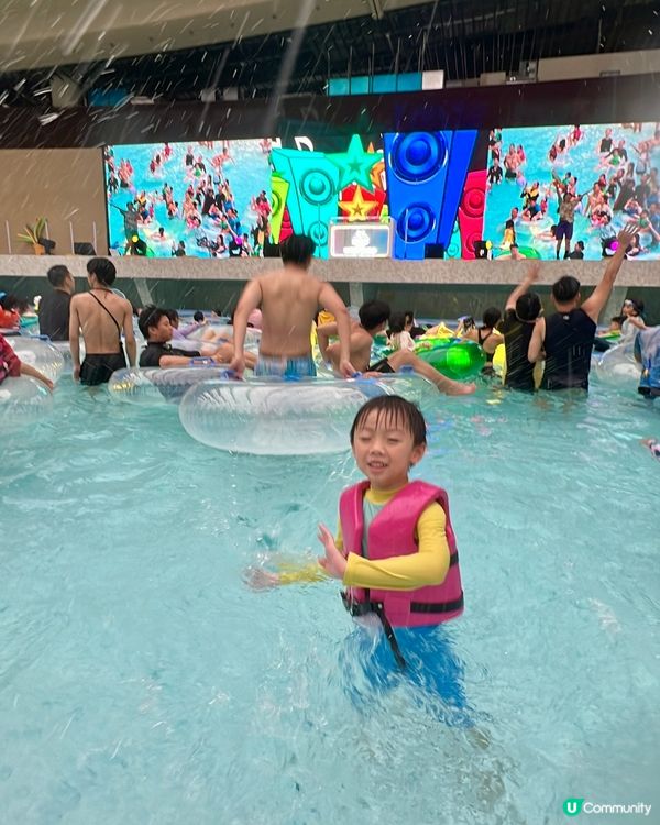 水上樂園一日遊🌊！小朋友放電天堂！🤪