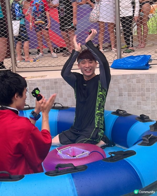 水上樂園一日遊🌊！小朋友放電天堂！🤪