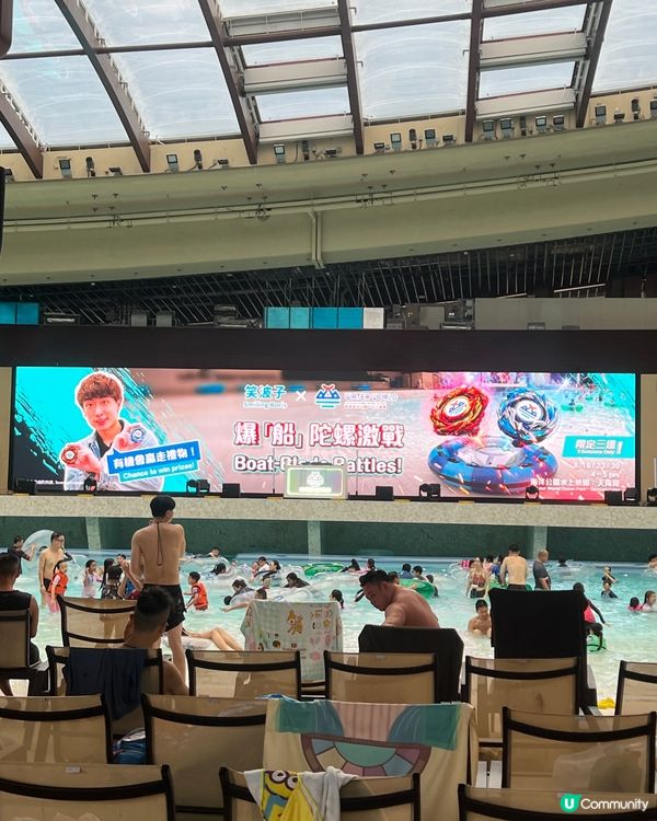 水上樂園一日遊🌊！小朋友放電天堂！🤪