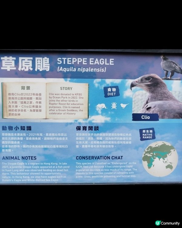 嘉道理農場70週年, 動物篇