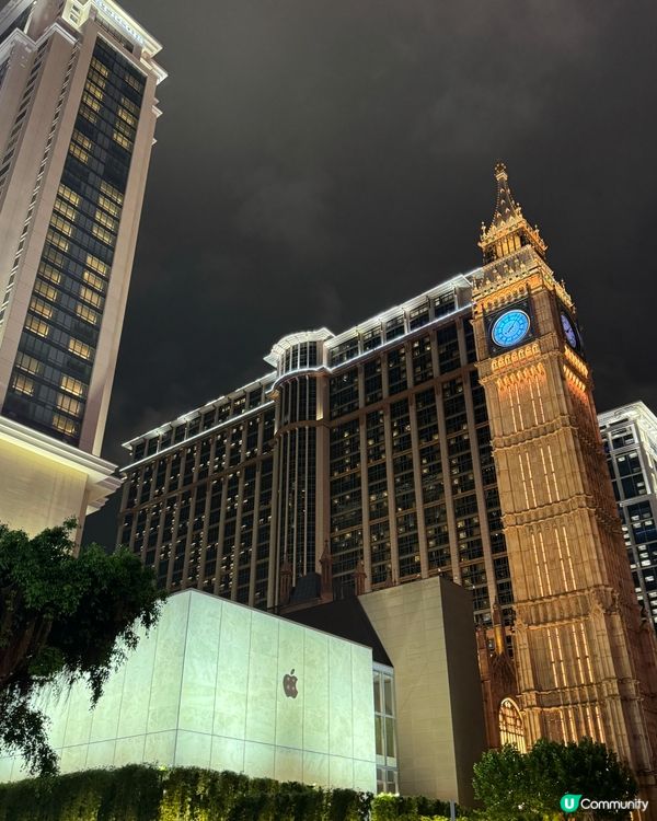 🇲🇴澳門🌌必打卡🌃豪華酒店群夜景