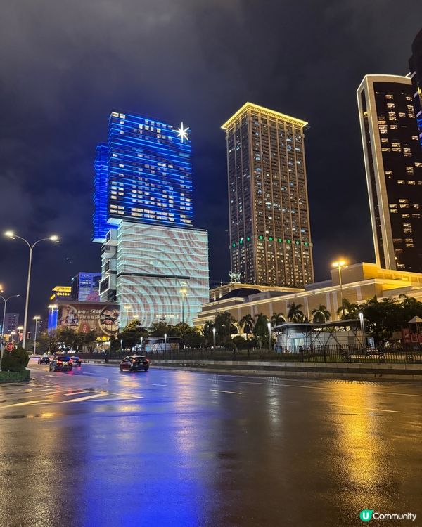 🇲🇴澳門🌌必打卡🌃豪華酒店群夜景