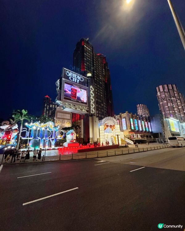 🇲🇴澳門🌌必打卡🌃豪華酒店群夜景