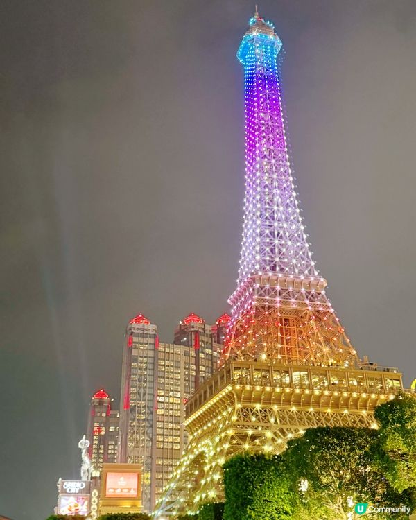 🇲🇴澳門🌌必打卡🌃豪華酒店群夜景