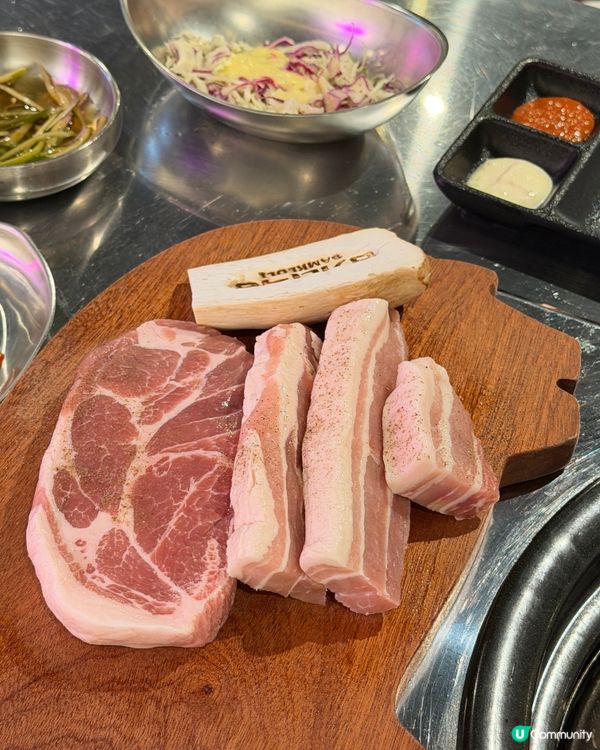燒肉兩個人撐到肚腩凸 🤤