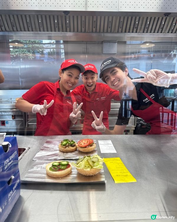 Five Guys 出左兒童餐🍔🍟