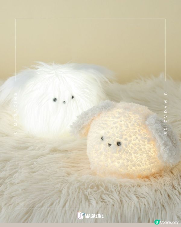 日本Francfranc「毛毛狗夜燈」登場                                                    
