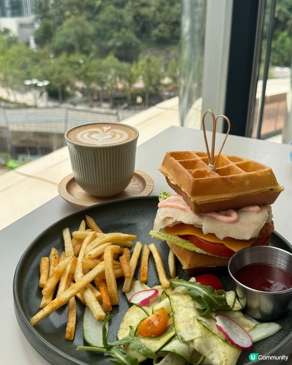 尖沙咀K11 Musea純白木質調質感打卡Cafe