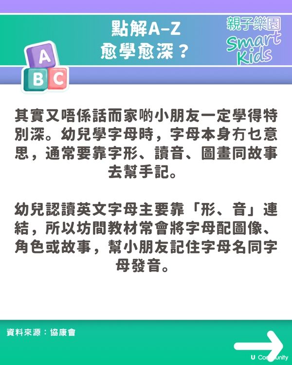小朋友學A–Z，爸爸媽媽都未必識？📚進階版字母表睇下你識幾多！🤓