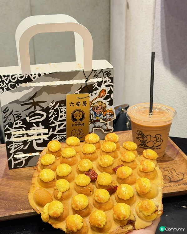 菠蘿雞蛋仔🔥脆到暈🤤